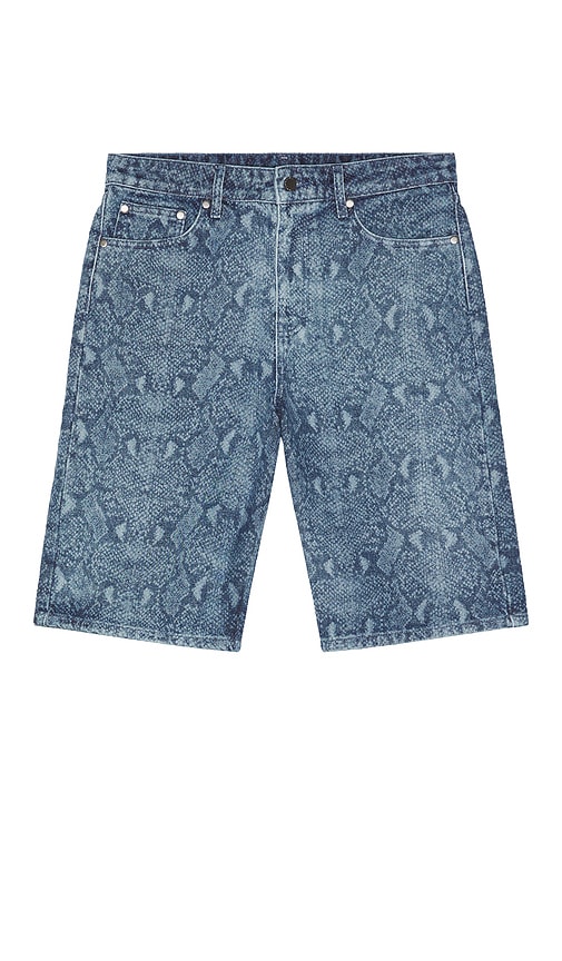 Daily Paper Snake Laser Denim Shorts | Thumbnail 4 Daily Paper Snake Laser Denim Shorts | Thumbnail 4