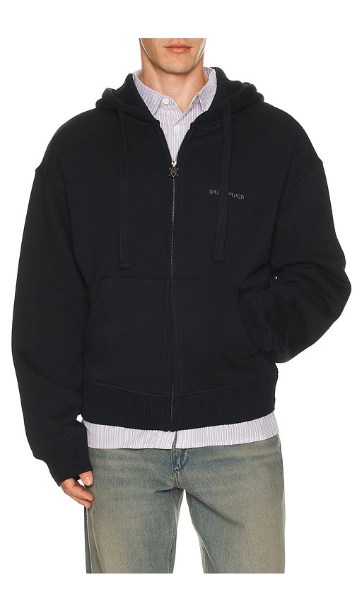 Daily Paper Boxy Zip Up Hoodie