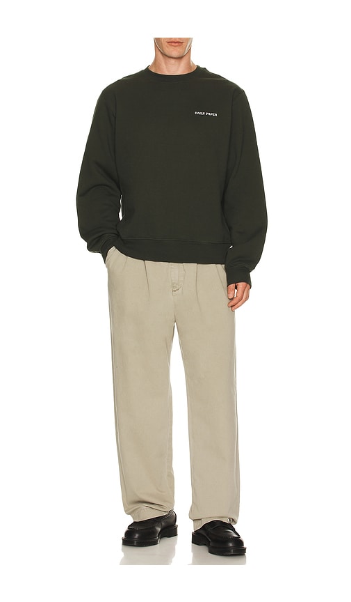  Daily Paper Sweatshirt In Dark Green. Größe S. Also In L, Xl/1x. 