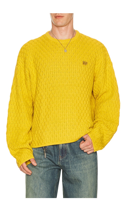 Daily Paper Badge Flat Knit Sweater