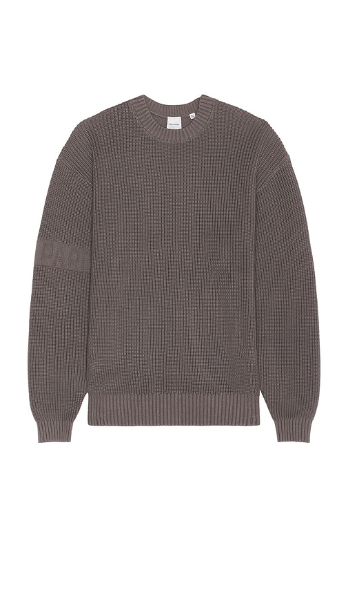 Daily Paper Band Knit Sweater in Rabbit Grey | REVOLVE