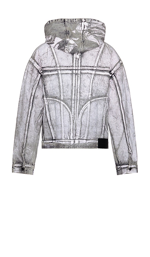 Daily Paper Balo Wax Jacket In Grey