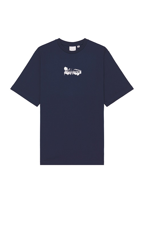 DAILY PAPER SCRATCH LOGO T-SHIRT 