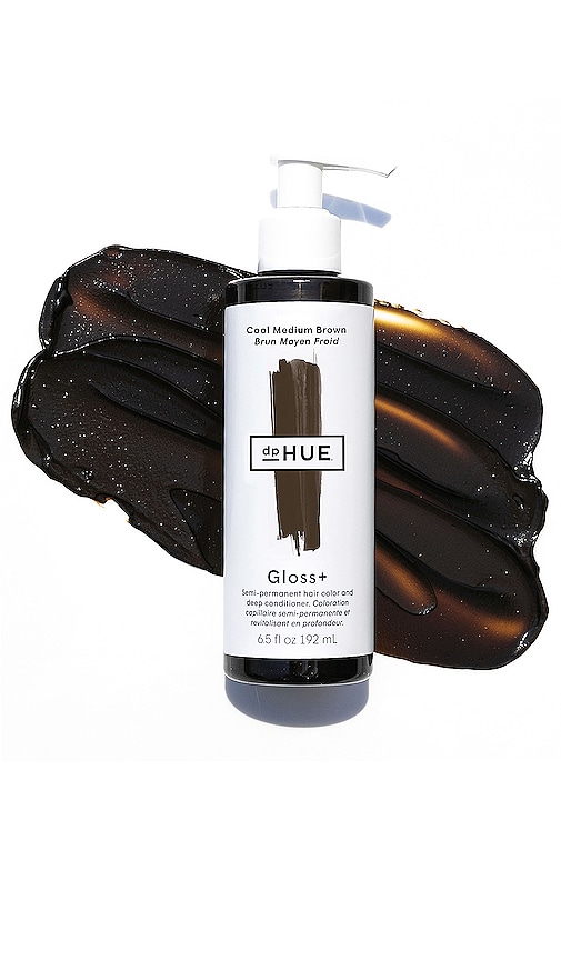 Shop Dphue Gloss+ Conditioning Semi-permanent Color In Cool Medium Brown