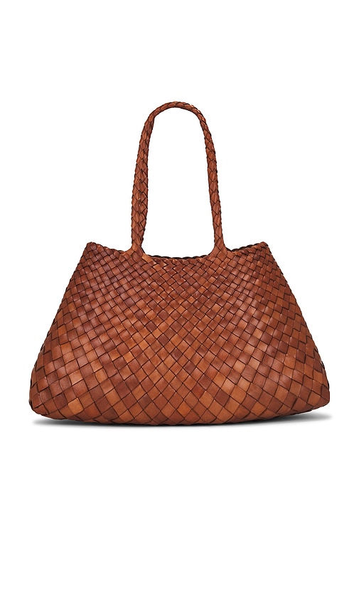 Dragon Diffusion Santa Croce Large Tote in Tan