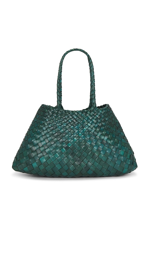 Dragon Diffusion Santa Croce Large Bag In Green