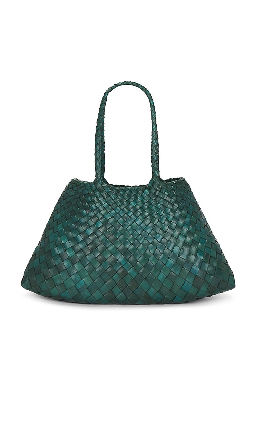 Dragon Diffusion Santa Croce Large Bag In Green