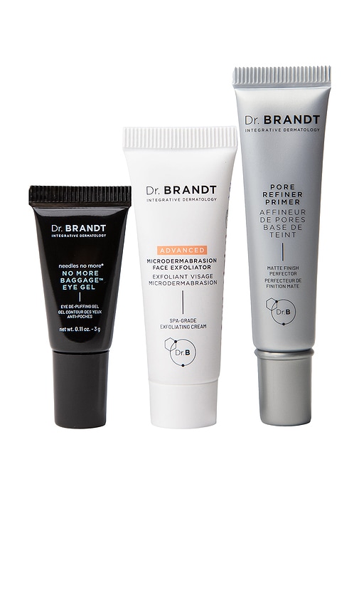 Dr. Brandt Skincare 3-step Buff, Smooth, And Prime Set