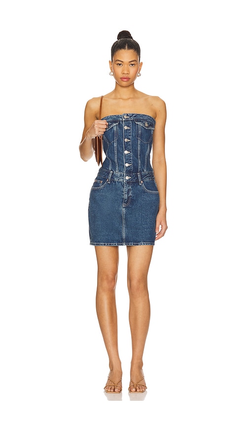 Dr. Denim Carlisle Dress in Blue. - size XS (also in M, S)