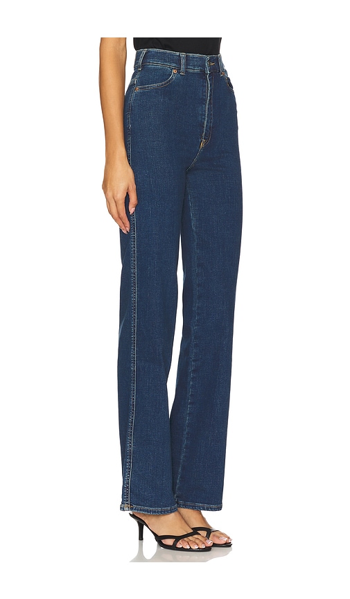 Shop Dr Denim Moxy Straight In Vale Dark Plain