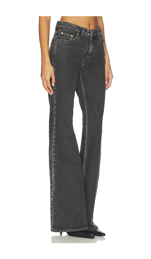 Dr Denim Elba Flare In Gray