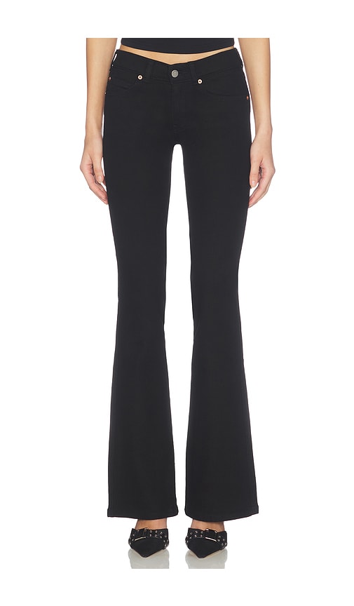 Dr Denim Kily Low Bootcut Jeans In Black
