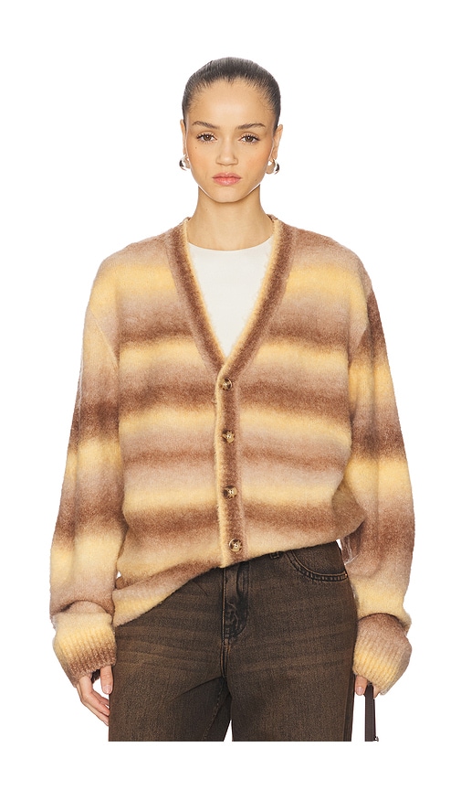 Dr. Denim Tom Cardigan in Brown. - size XS (also in M)