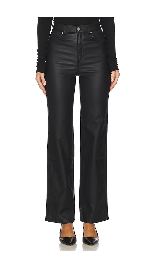 Shop Dr Denim Moxy Straight Pant In Black Metal