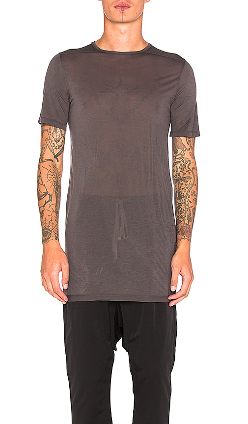DRKSHDW by Rick Owens Level Tee in Dark Dust | REVOLVE