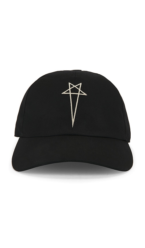 DRKSHDW by Rick Owens Pentagram Baseball Cap