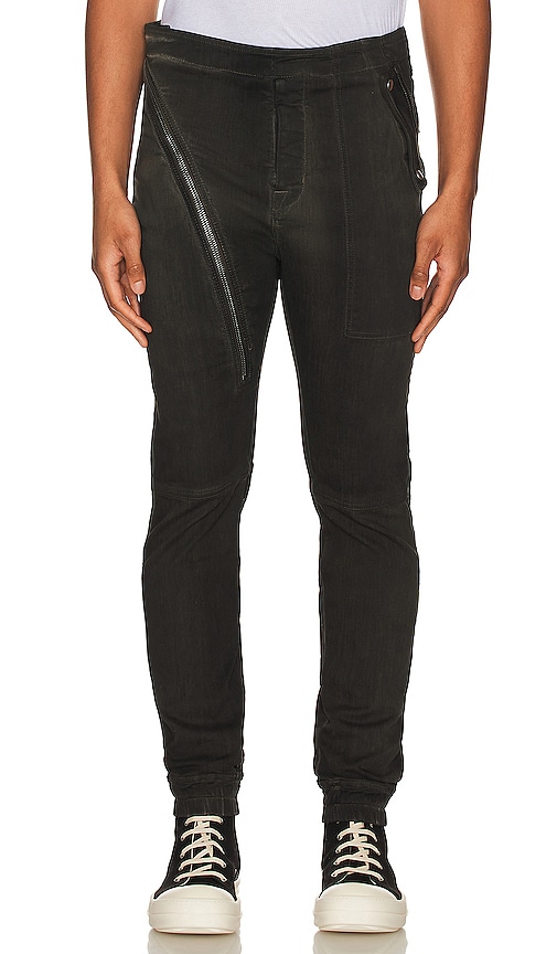 DRKSHDW by Rick Owens Aircut Denim Joggers in Dark Dust | REVOLVE