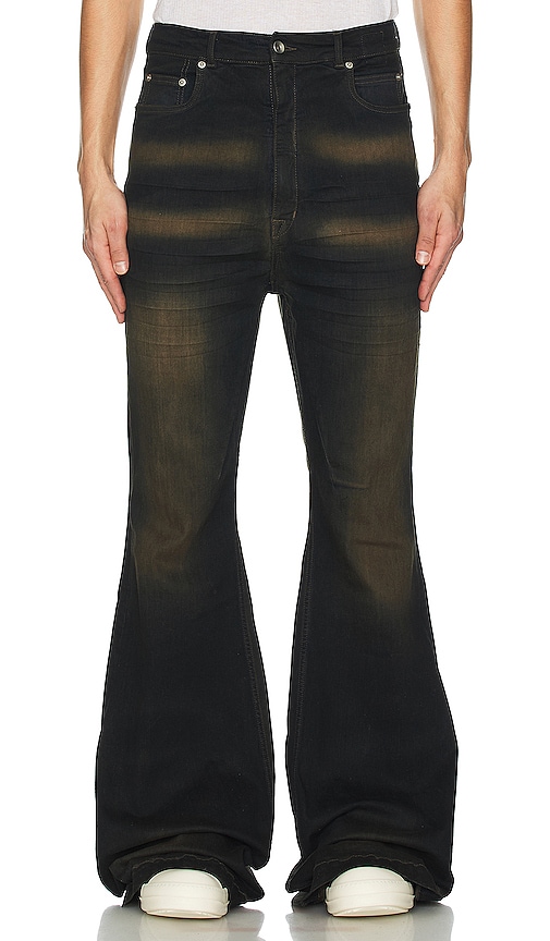 DRKSHDW by Rick Owens Bolan Bootcut Denim Jean in Mud | REVOLVE