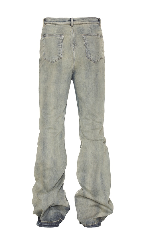 Shop Rick Owens Drkshdw Bolan Bootcut In Blue