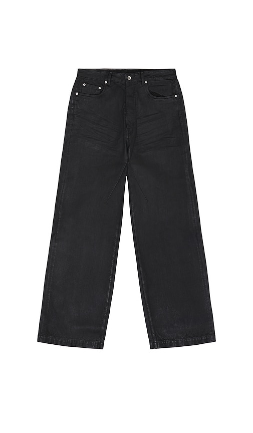 Rick Owens Drkshdw Geth Jeans In Black