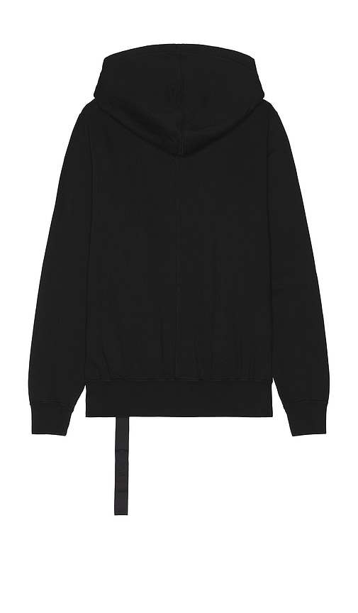 Shop Rick Owens Drkshdw Oversized Hoodie In Black & Pearl