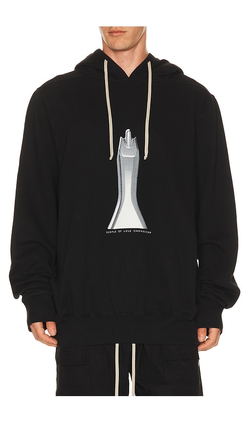 DRKSHDW by Rick Owens Sister Graphic Oversized Hoodie