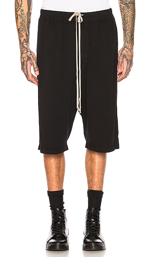 DRKSHDW by Rick Owens Astaire Pods Pant in Black