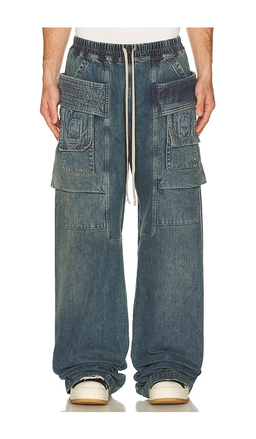 DRKSHDW by Rick Owens Creatch Wide Cargo Drawstring