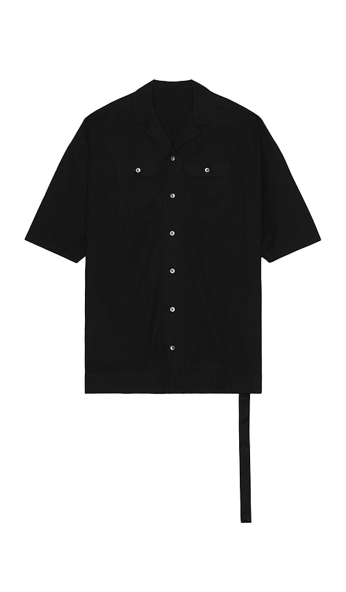 Shop Rick Owens Drkshdw Magnum Tommy Shirt In Black