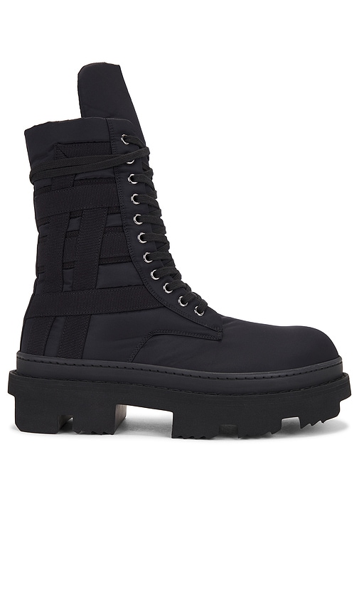 靴 Rick Owens DRKSHDW Army Megatooth boots DRKSHDW by Rick Owens Army Megatooth Ankle Boot in Black | REVOLVE
