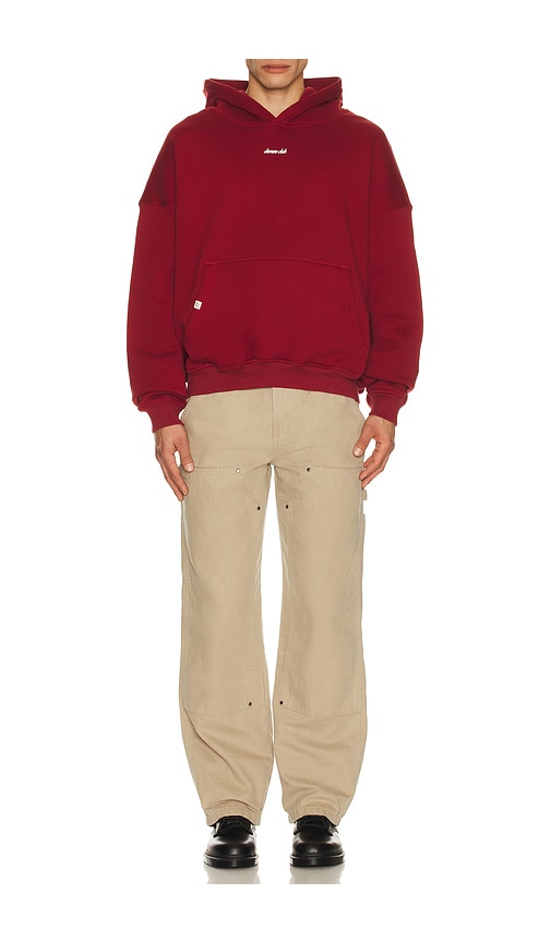  Drmers Club Hoodie In Burgundy. Größe M. Also In L. 