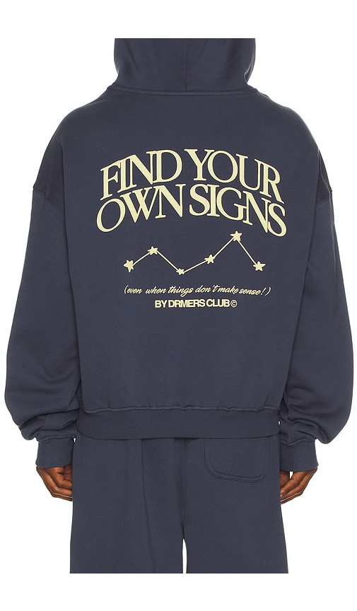  Drmers Club Hoodie In Blue. Größe S. Also In M, L. 