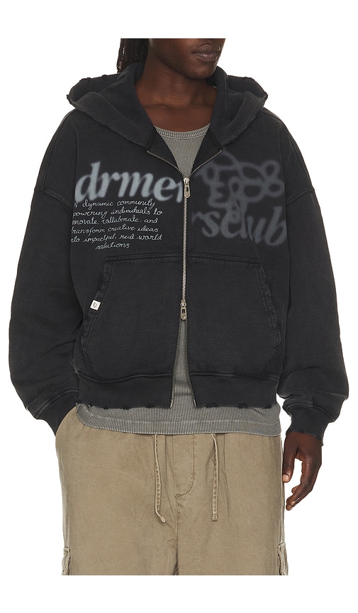 DRMERS CLUB Parallel Zip Up Hoodie