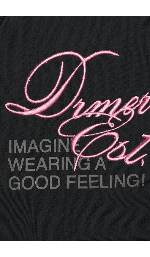 DRMERS CLUB Cursive Zip Up Hoodie | Thumbnail 5
