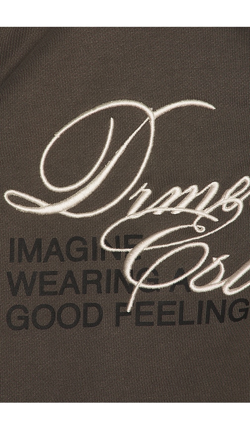 DRMERS CLUB Cursive Zip Up Hoodie | Thumbnail 5
