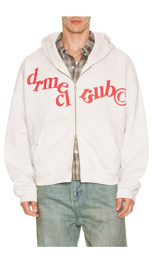DRMERS CLUB Hanging Letters Zip Up Hoodie