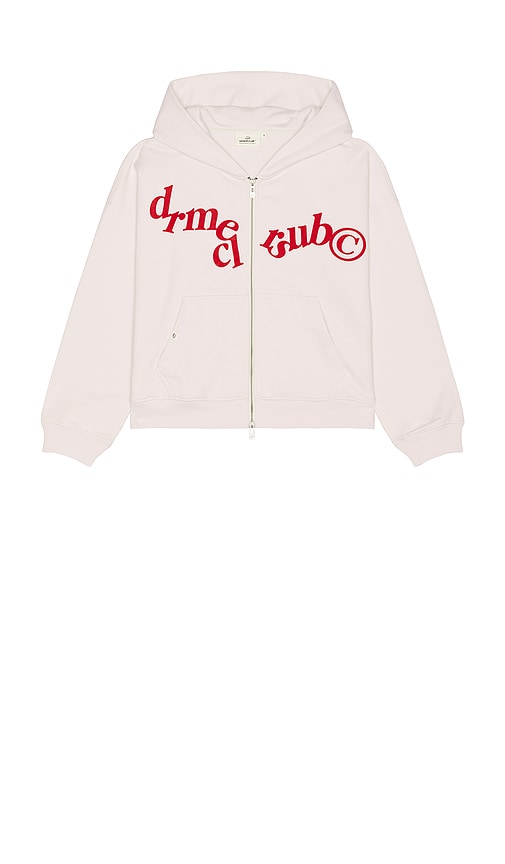 DRMERS CLUB Hanging Letters Zip Up Hoodie | Thumbnail 4