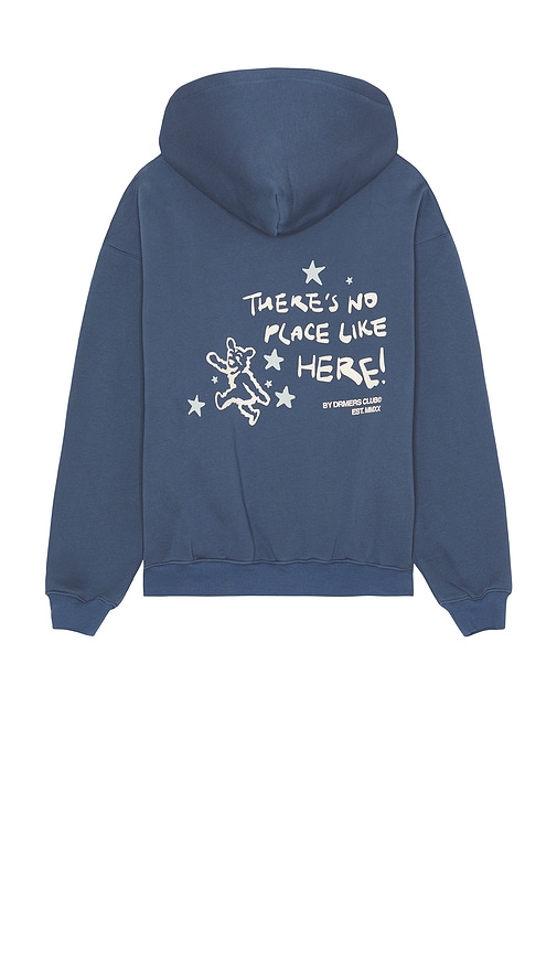 Theres No Place Like Here Hoodie in Navy. - size S (also in L, M)