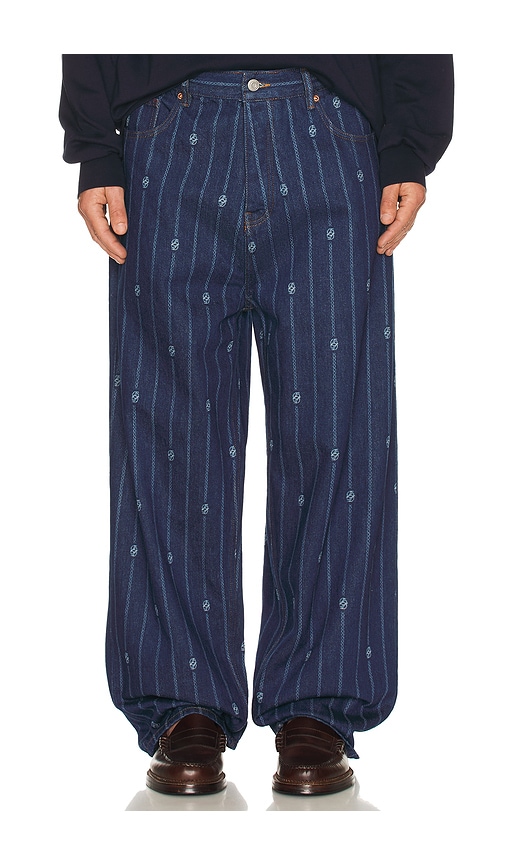 Drle De Monsieur Dr?le De Monsieur Le Jean Baggy Monogramme