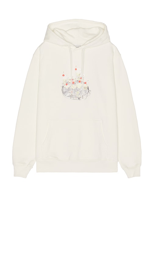 Cocktails Hoodie in White. - size S (also in L, M, XL/1X)