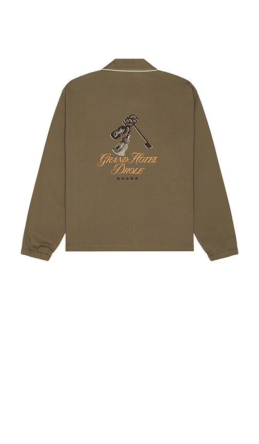 Drle De Monsieur Drole De Monsieur La Veste Grand Hotel Jacket In Green
