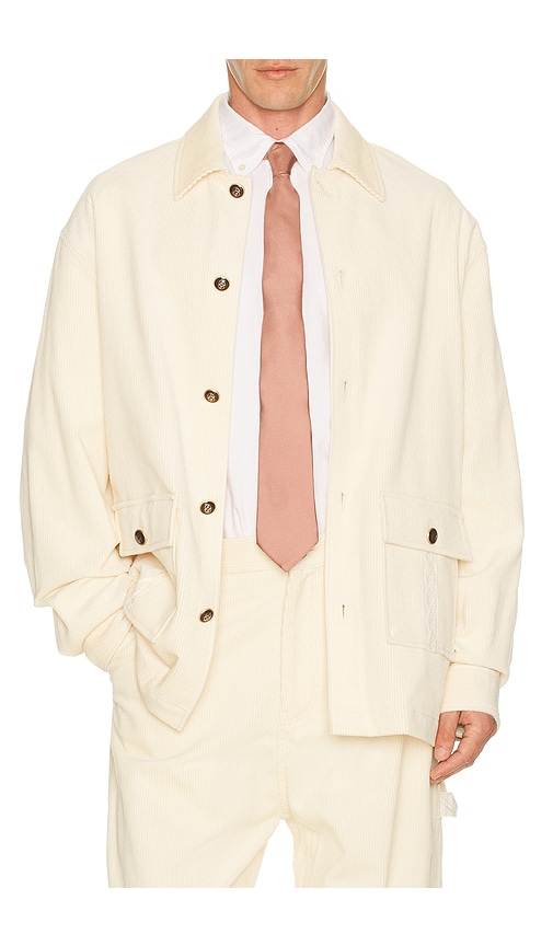 Drle De Monsieur Dr?le De Monsieur La Surchemise Corduroy In Brown