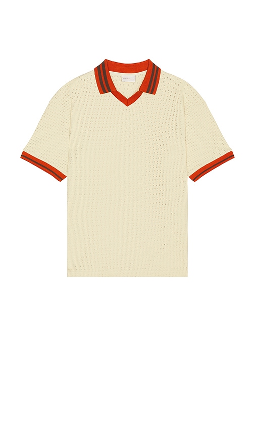 AjourÃ© Polo in Brown. - size S (also in L, M)