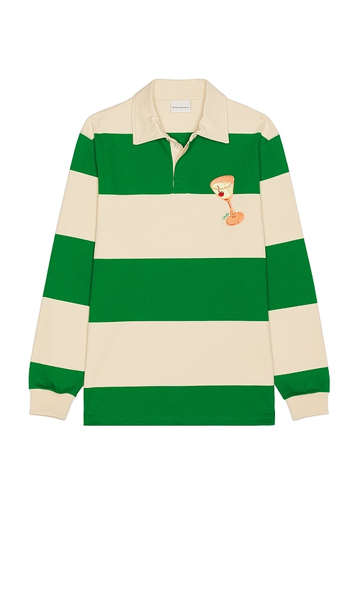 Cocktail Polo in Green. - size XL/1X (also in L, M, S)