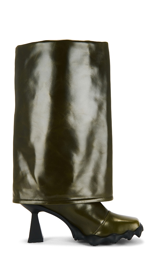 Dirt Folded Range Boot In Green