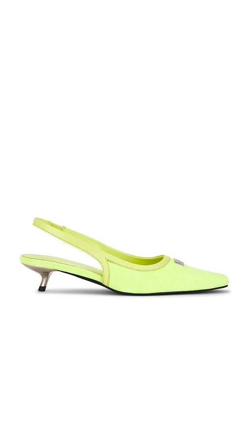 Dirt Slingback Heel