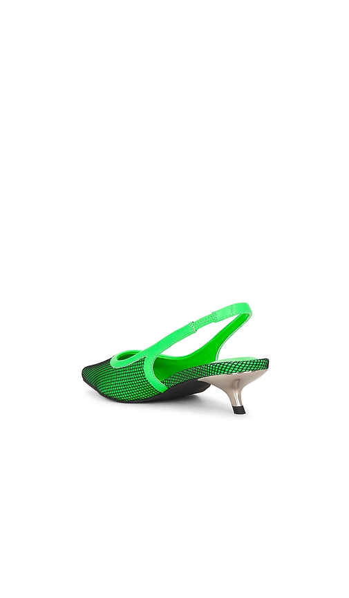  Dirt Slingback-pumps In Green. Größe 35. Also In 36. 