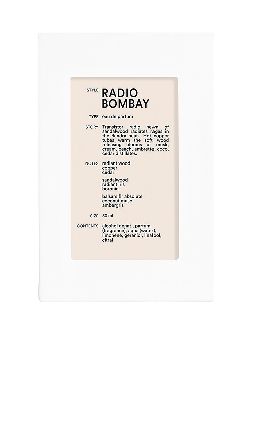 D.s. & Durga Radio Bombay Eau De Parfum In Transparent