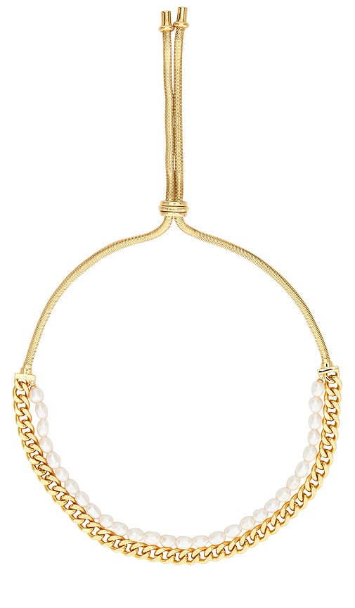 Exclusivo Online - Collar Perlas De Agua Dulce Dorado