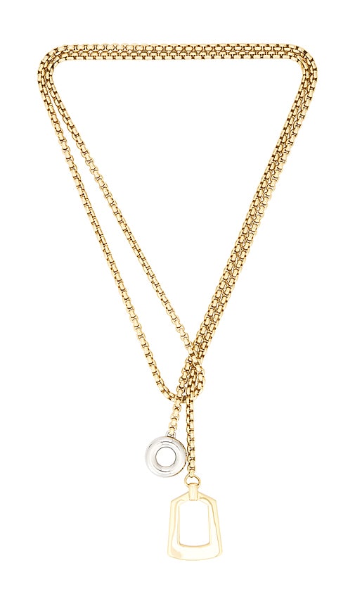 Demarson Tina Necklace in Two Tone